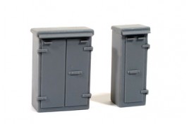 Relay Boxes Plastic Kit - Set 1 OO Scale