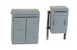 Relay Boxes Plastic Kit - Set 2 OO Scale