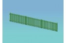GWR Station Fencing Ramps & Gates Sections - Green OO Scale
