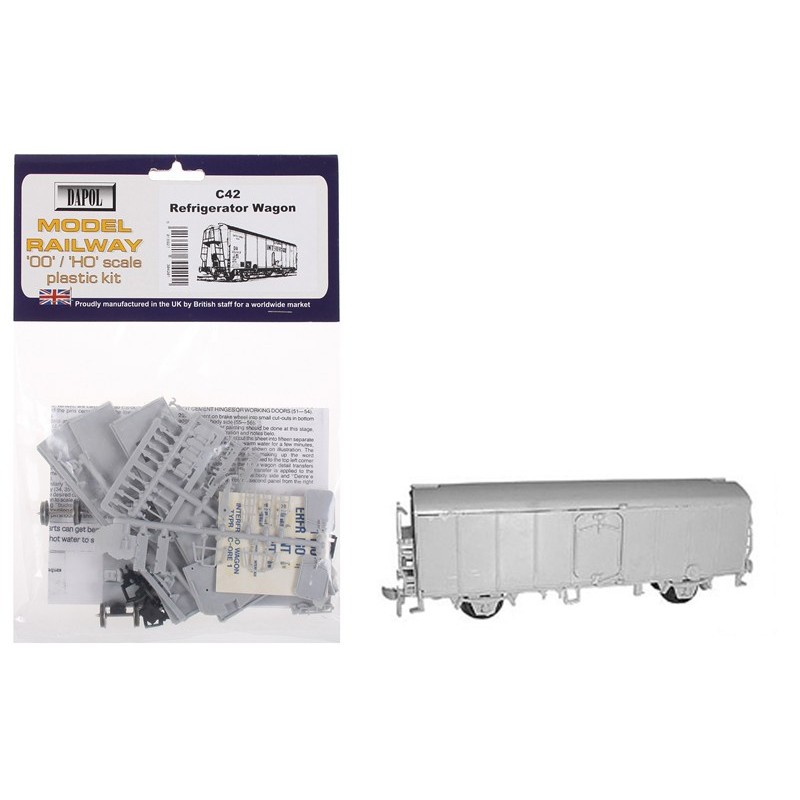 Dapol C042 OO Scale Interfrigo Van Wagon Plastic Kit for sale online