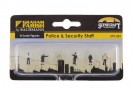 Police & Security Guards x 6 N Scale