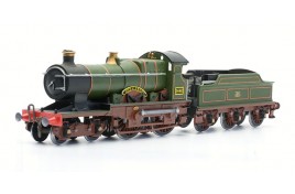 GWR 4-4-0 City of Truro Plastic Kit OO Scale