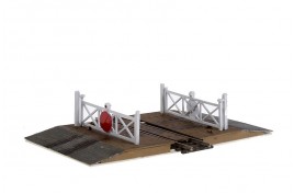 Level Crossing - Single Track with Gates Plastic Kit OO Scale
