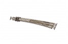 SL-E386F Curved Double Radius Finescale Electrofrog Right Hand Turnout N Gauge