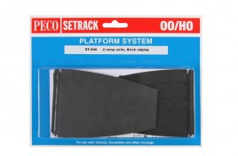 Platform System Ramp Unit Brick Edging (pack of 2) Plastic Kit OO Scale