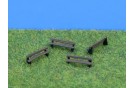Benches Pack of 4 N Scale