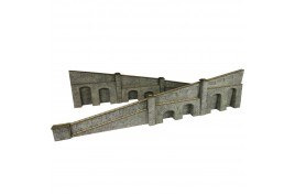 Stone Style Tapered Retaining Wall Card Kit OO Scale