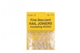 SL-111 Code 75 Finescale Insulated Rail Joiners 12 in pack OO/HO