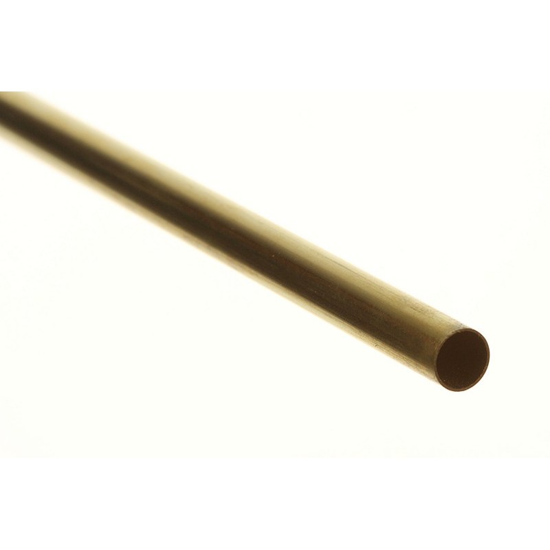 Round Brass Tube 12" x 5/16" 2pcs